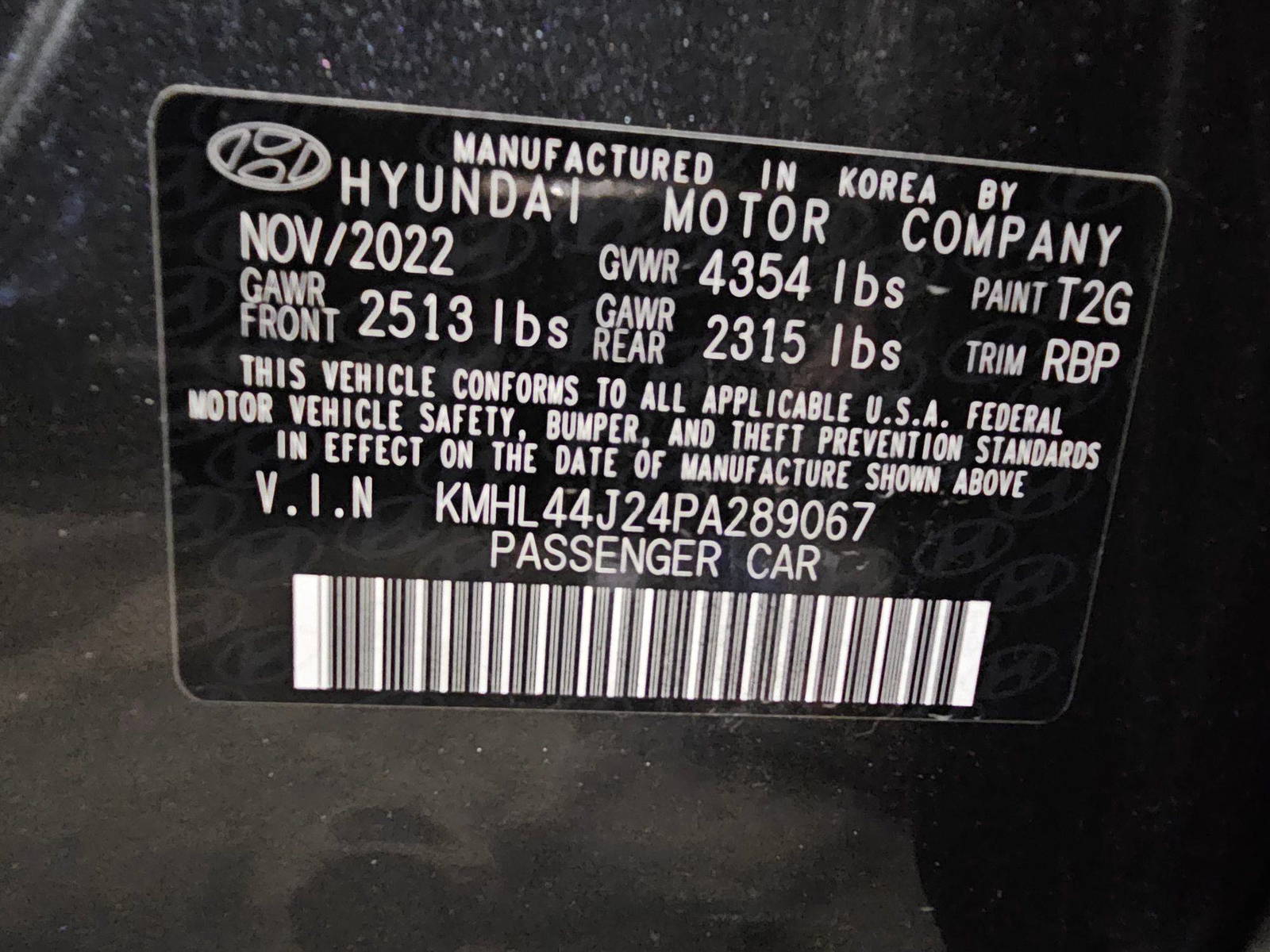 2023 HYUNDAI SONATA — sold — 29597 Miles — Lot 98479195 - Marhaba Auctions Used Cars - Image 10