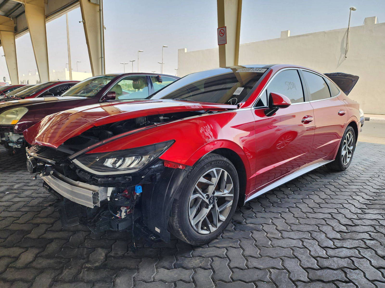 2021 HYUNDAI SONATA — 59381 Miles — Lot H094021 — Main - Marhaba Auctions Used Cars - Image 5