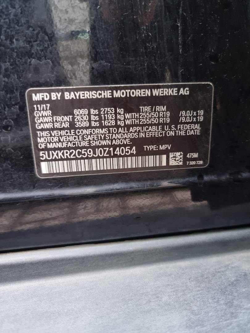 BMW X5 SDRIVE35I 2018 - Marhaba Auction Used Cars - Image 8