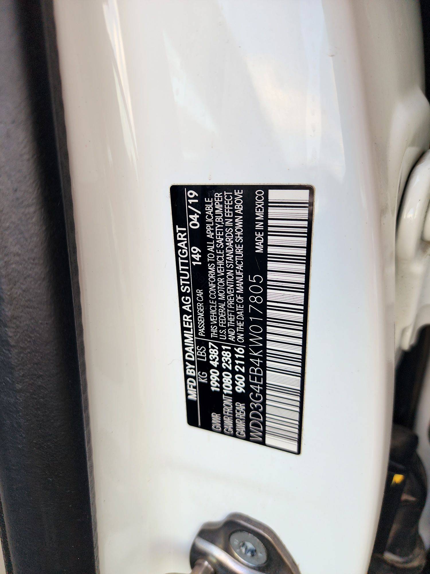 2019 MERCEDES BENZ A220 — 34187 Miles — Lot 40329169 — Souq - Marhaba Auctions Used Cars - Image 9