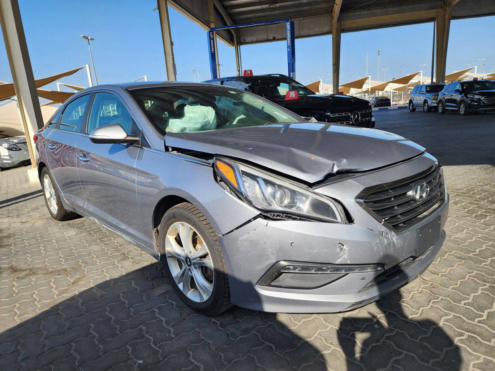 2016 HYUNDAI SONATA — 202122 KM — Lot GH420654 — Ind. 12 - Marhaba Auctions Used Cars - Image 5