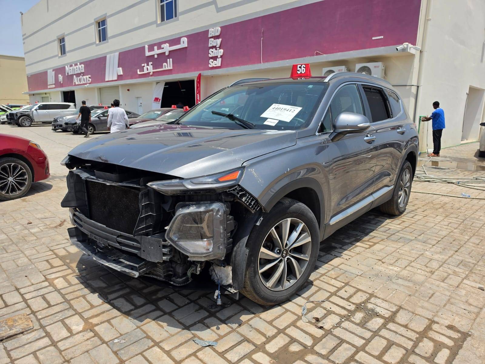 2020 HYUNDAI SANTA FE — 205740 Miles — Lot 44019412 - Marhaba Auctions Used Cars - Image 3