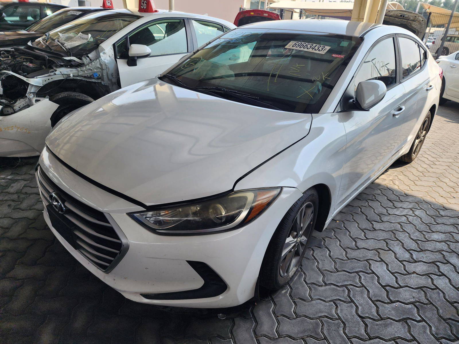 2017 HYUNDAI ELANTRA — 118271 Miles — Lot H038520 - Marhaba Auctions Used Cars - Image 8