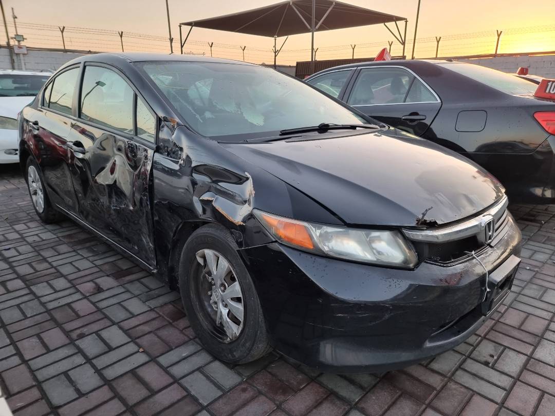 2012 HONDA CIVIC — 259017 Miles — Lot 215487 — Ind. 12 - Marhaba Auctions Used Cars - Image 3
