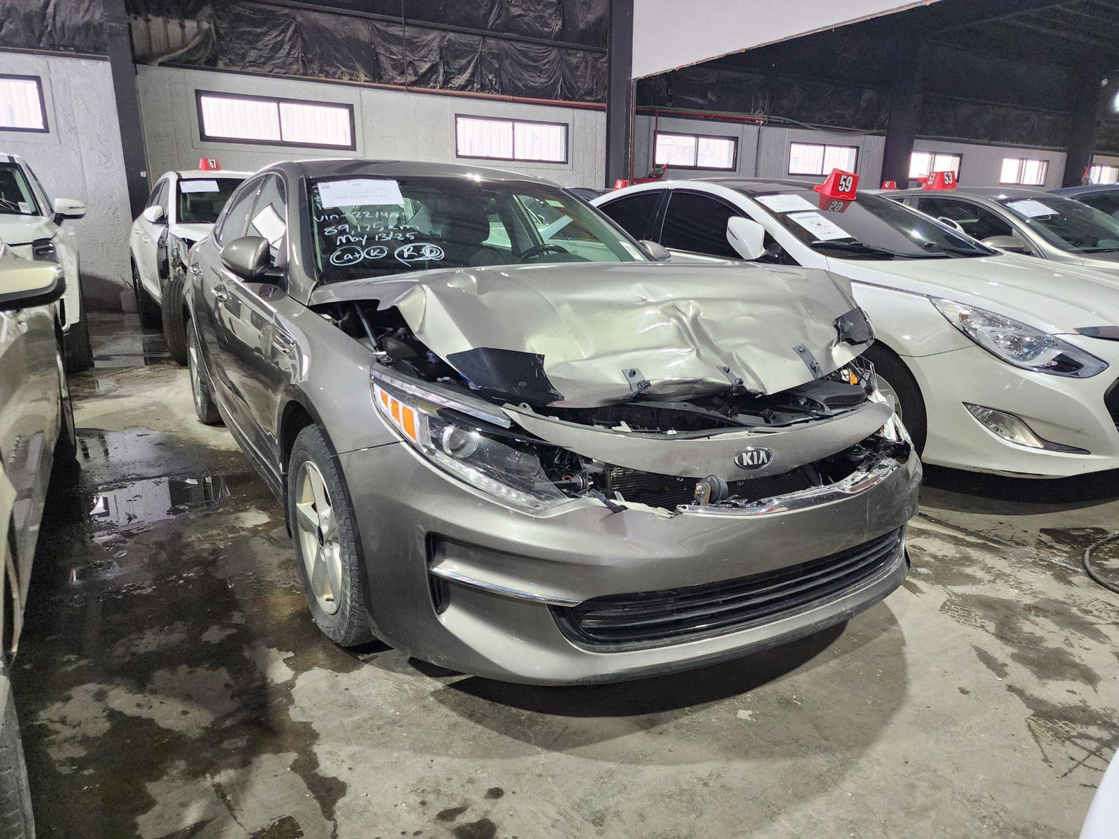 2018 KIA OPTIMA — 89175 KM — Lot 12316012 — Al Quoz - Marhaba Auctions Used Cars - Image 3