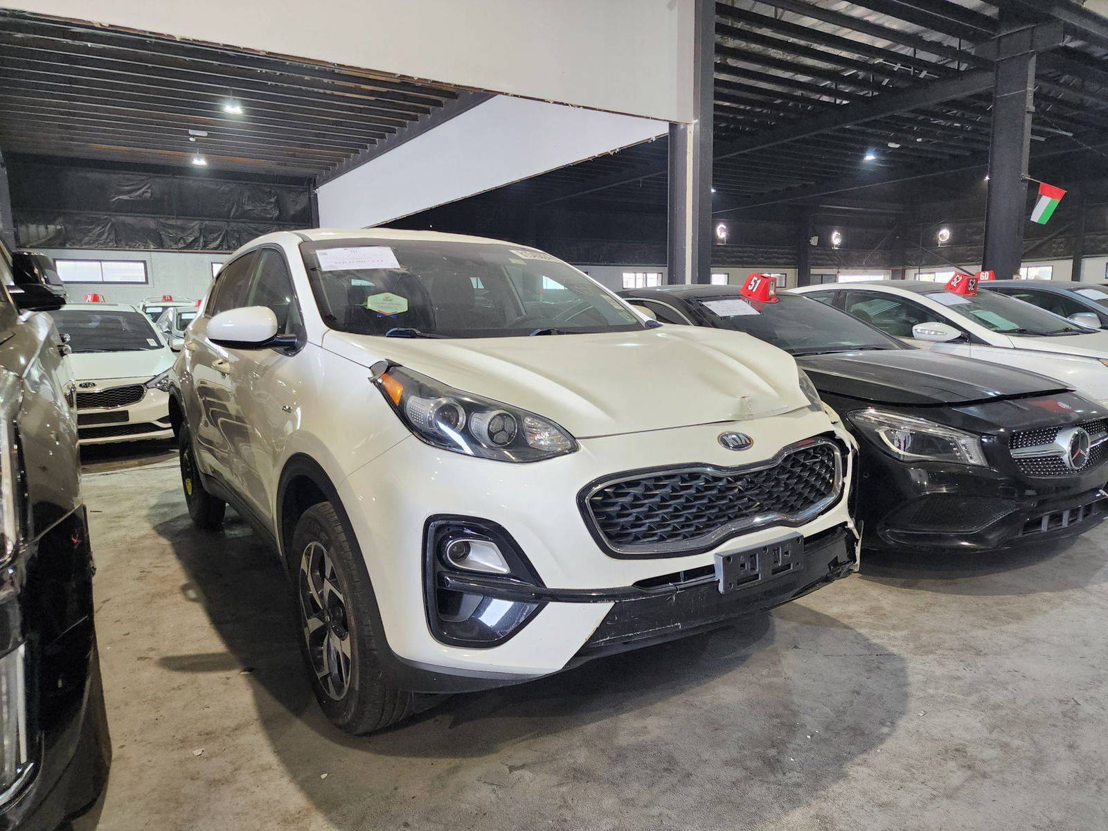2020 KIA SPORTAGE — 124766 Miles — Lot 125487 — Al Quoz - Marhaba Auctions Used Cars - Image 3