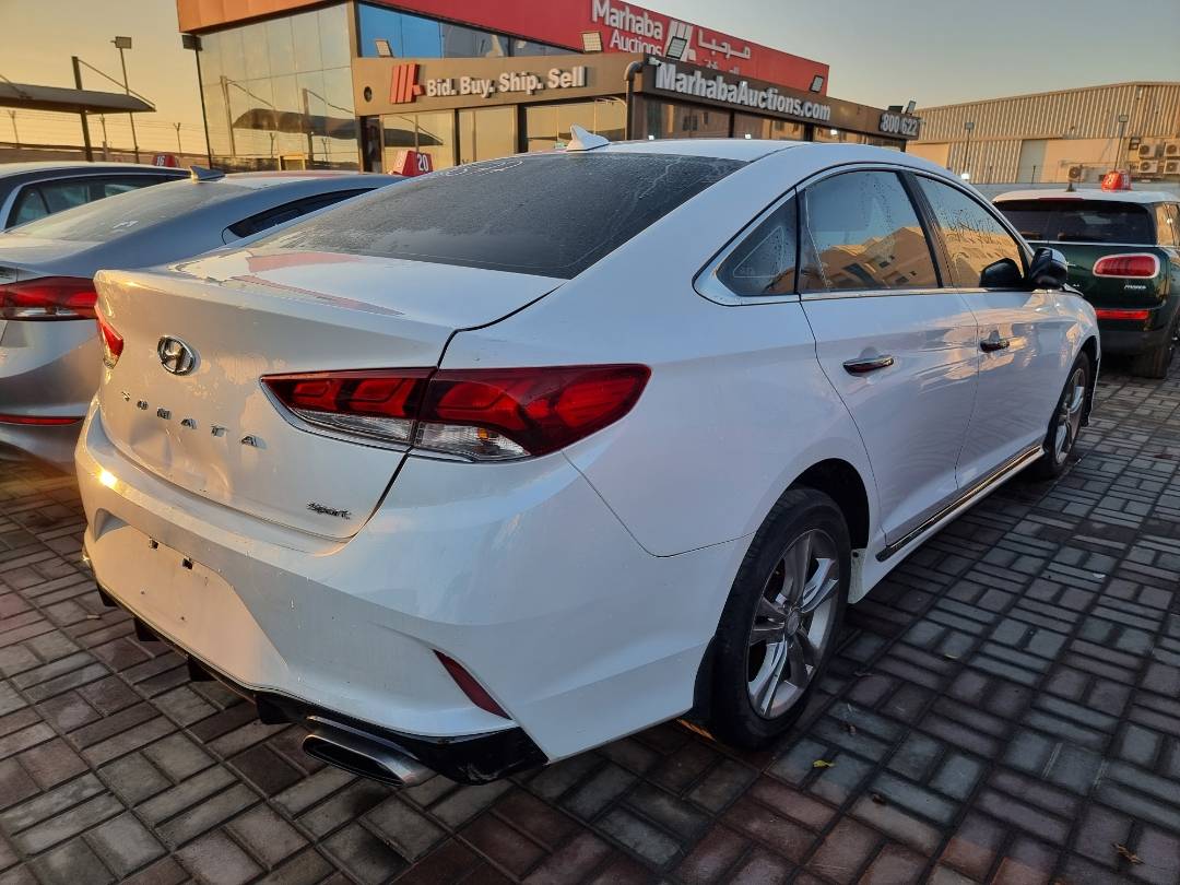 2018 HYUNDAI SONATA — 130528 Miles — Lot 215487 — Ind. 12 - Marhaba Auctions Used Cars - Image 3