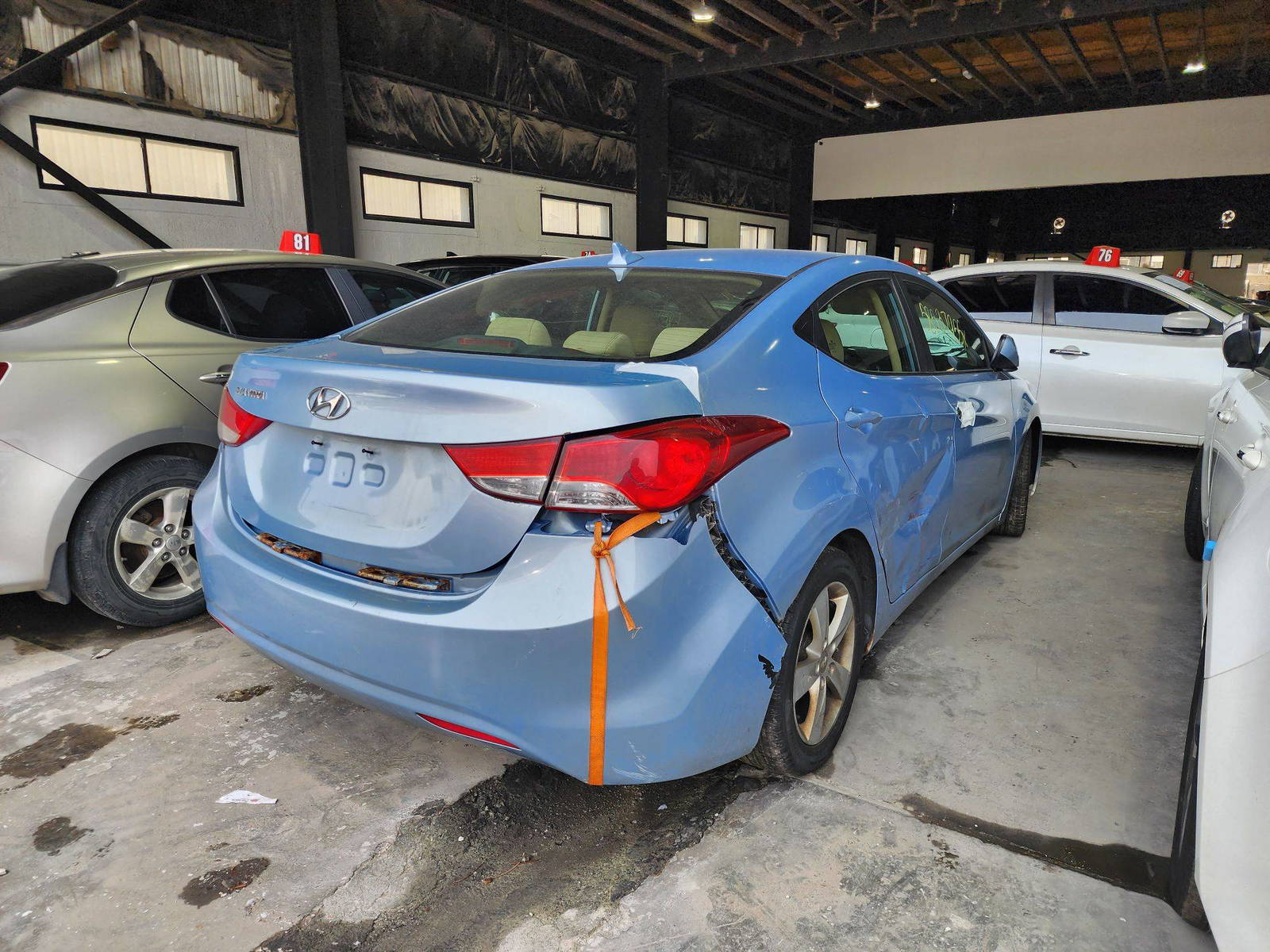 2012 HYUNDAI ELANTRA — 182262 Miles — Lot 290821 — Main - Marhaba Auctions Used Cars - Image 4