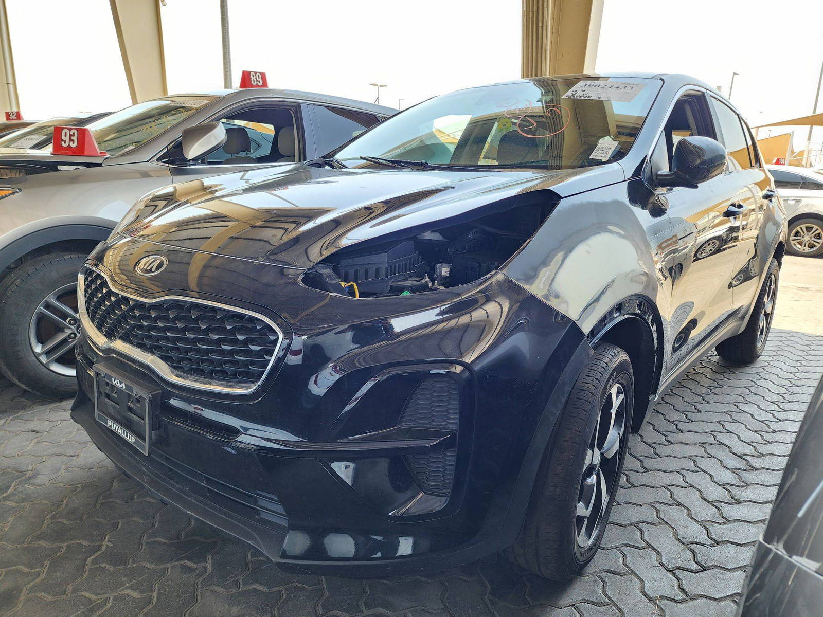 2021 KIA SPORTAGE — 89442 Miles — Lot 39024433 — Main - Marhaba Auctions Used Cars - Image 8