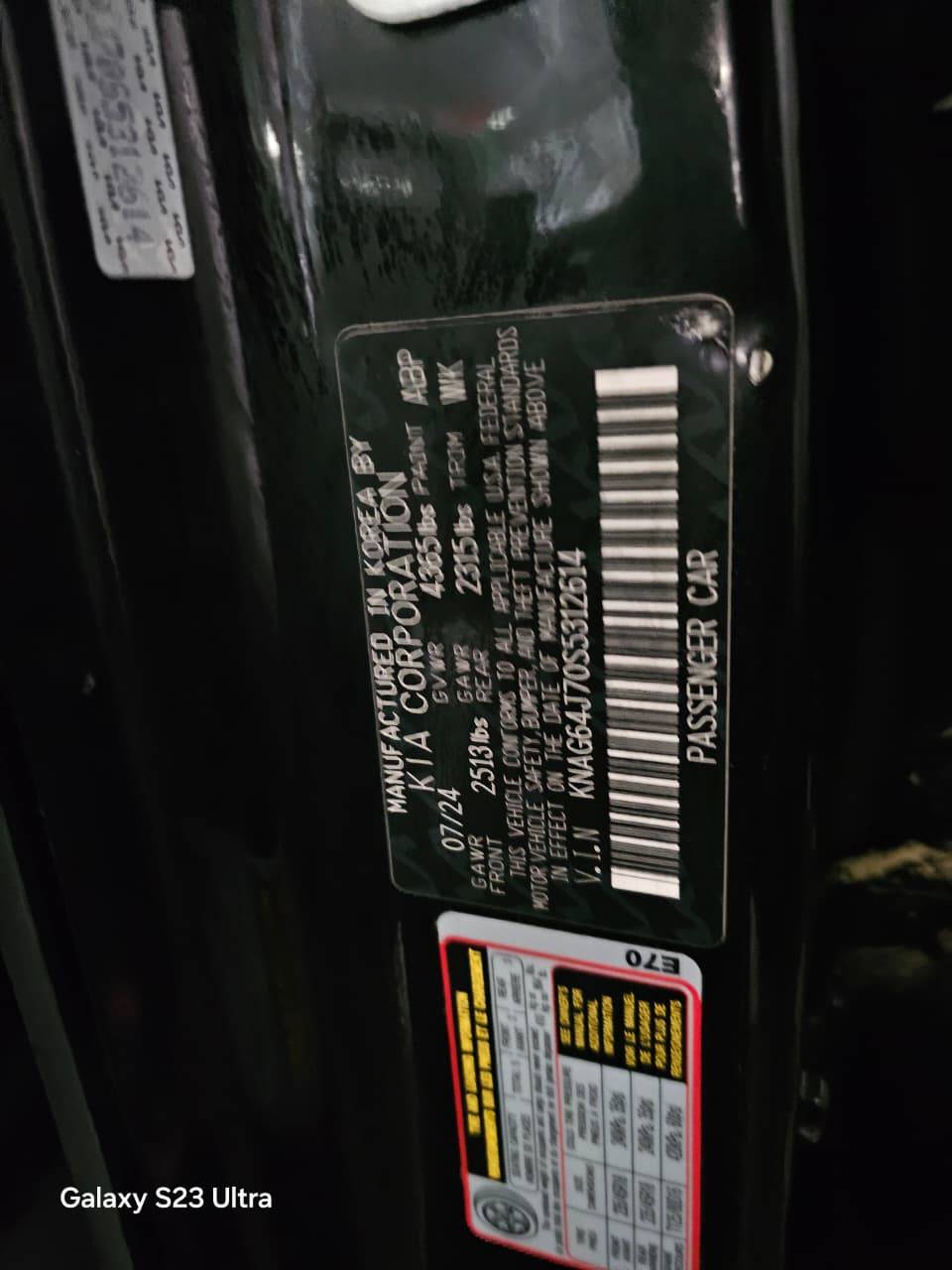 KIA K5 2025 - Marhaba Auction Used Cars - Image 9