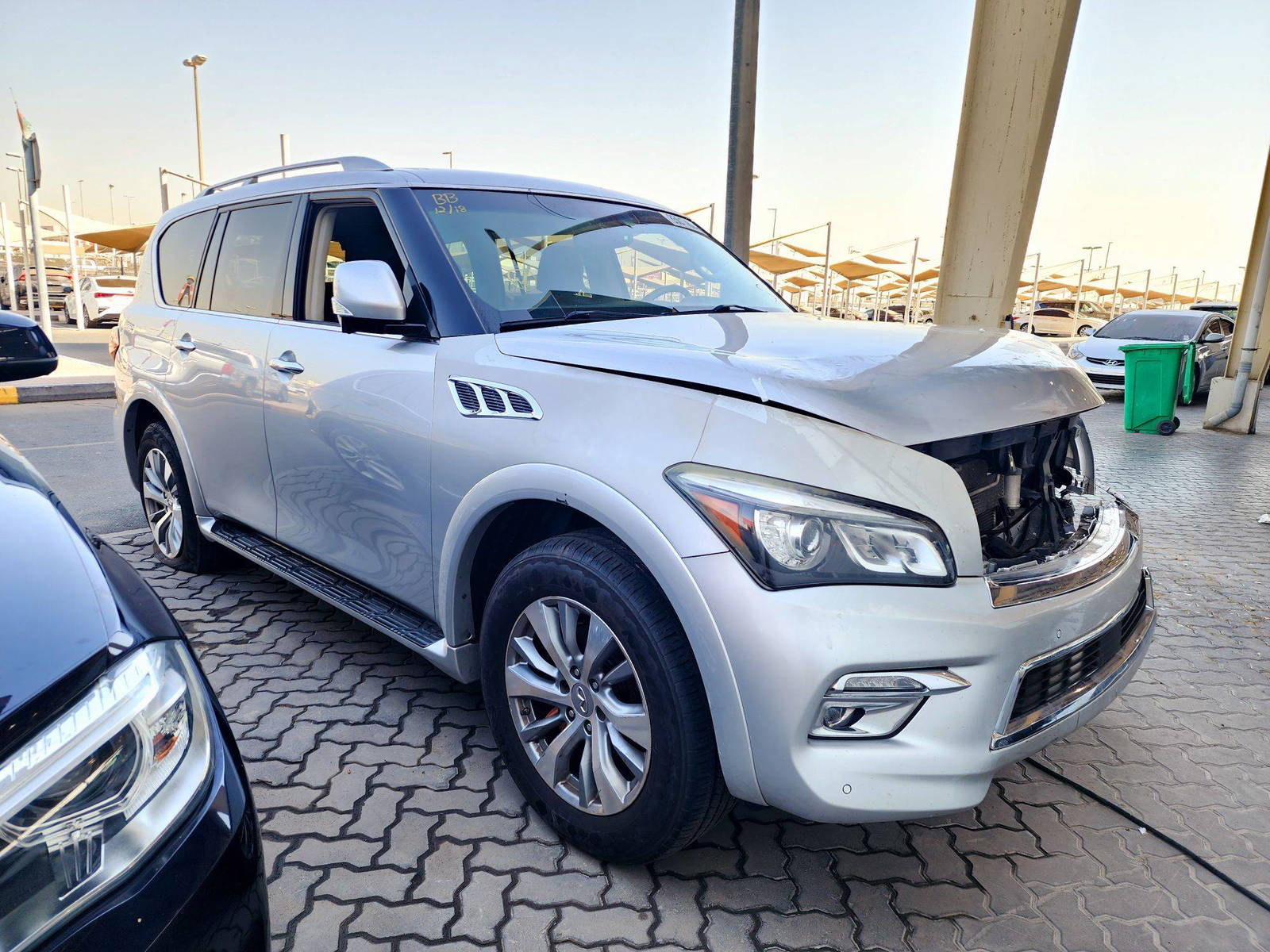 2017 INFINITI QX80 — 143064 Miles — Lot 85017874 — Main - Marhaba Auctions Used Cars - Image 4