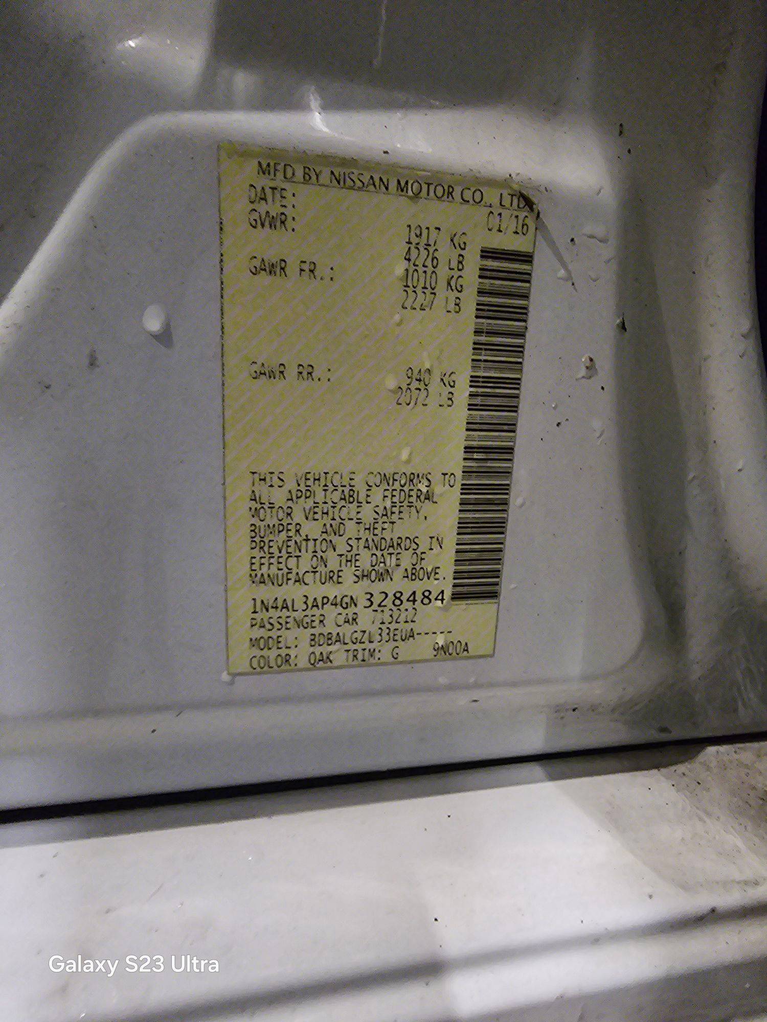 NISSAN ALTIMA 2016 - Marhaba Auction Used Cars - Image 8