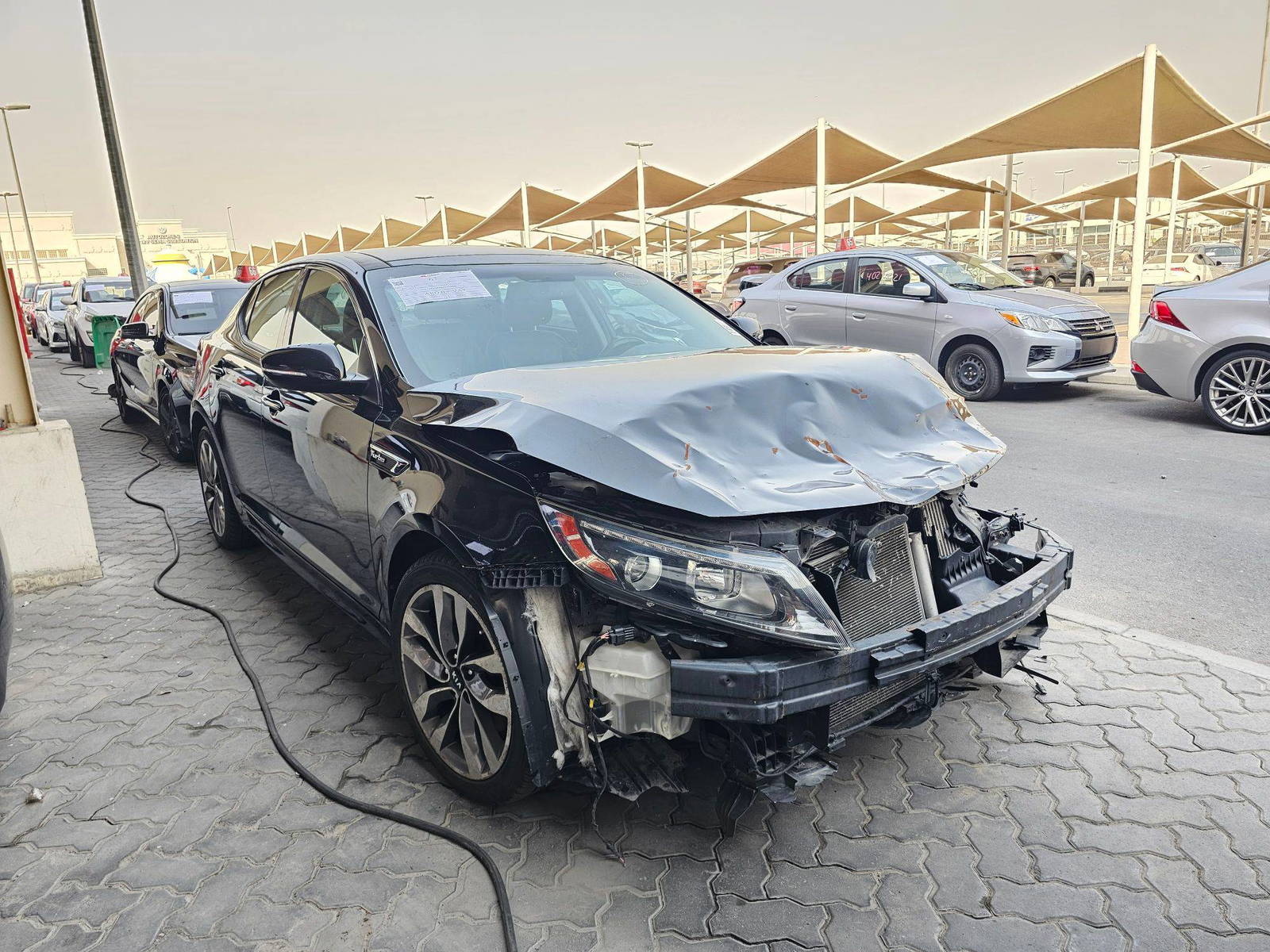 2015 KIA OPTIMA — 147893 Miles — Lot FG359481 — Souq - Marhaba Auctions Used Cars - Image 4