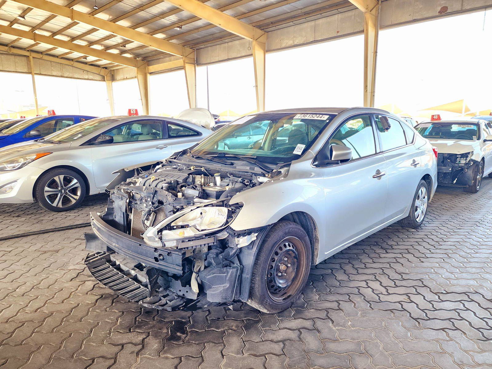 2017 NISSAN SENTRA — 118991 Miles — Lot 3HY324339 — Souq - Marhaba Auctions Used Cars - Image 5