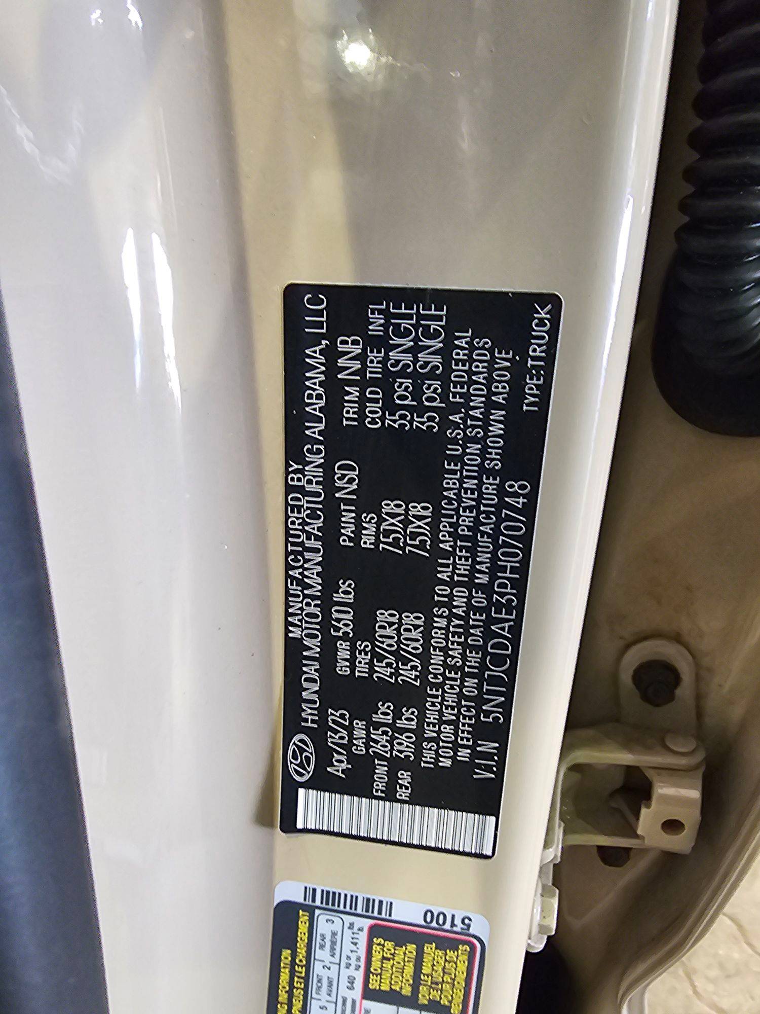 HYUNDAI SANTA CRUZ 2023 - Marhaba Auction Used Cars - Image 10