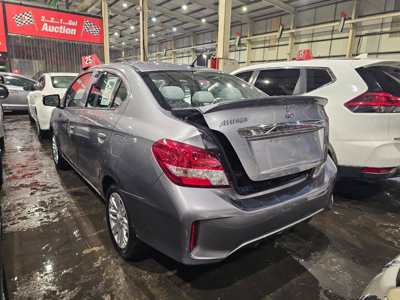 2022 MITSUBISHI ATTRAGE — 89129 KM — Lot J6NH008151 — Main - Marhaba Auctions Used Cars - Image 3
