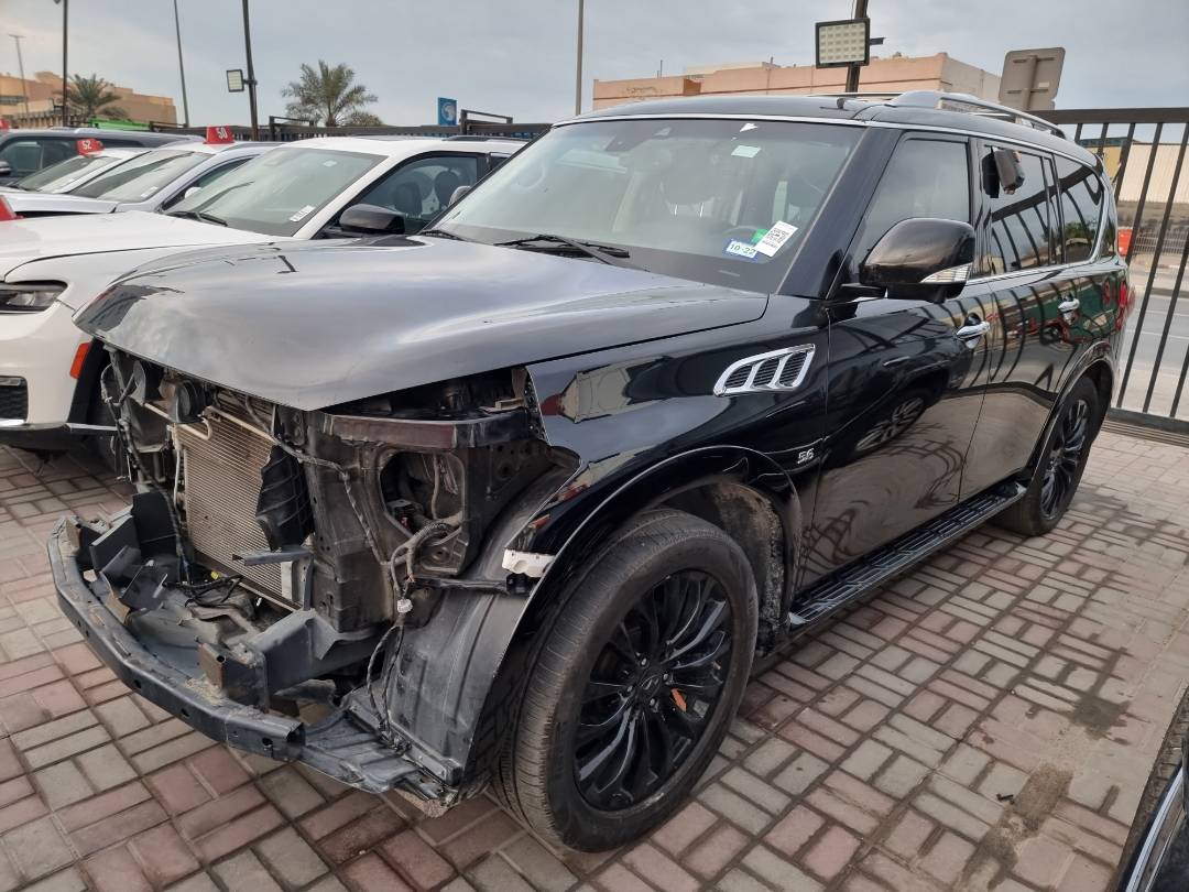 2017 INFINITI QX80 — 142994 Miles — Lot 31199 — Main - Marhaba Auctions Used Cars - Image 5
