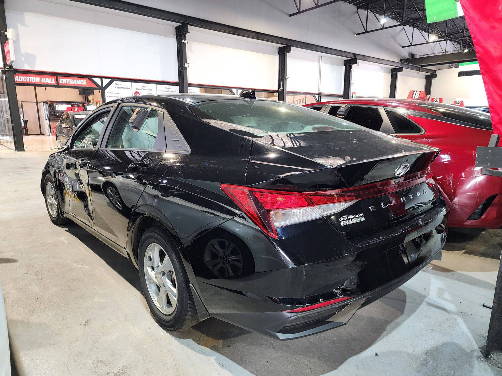 2022 HYUNDAI ELANTRA — 39406 Miles — Lot 65641154 — Al Quoz - Marhaba Auctions Used Cars - Image 5