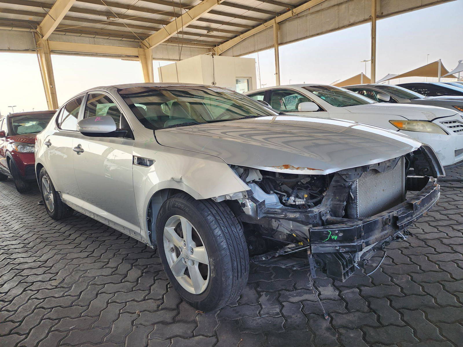 2014 KIA OPTIMA — 166038 Miles — Lot 62668 — Souq - Marhaba Auctions Used Cars - Image 4