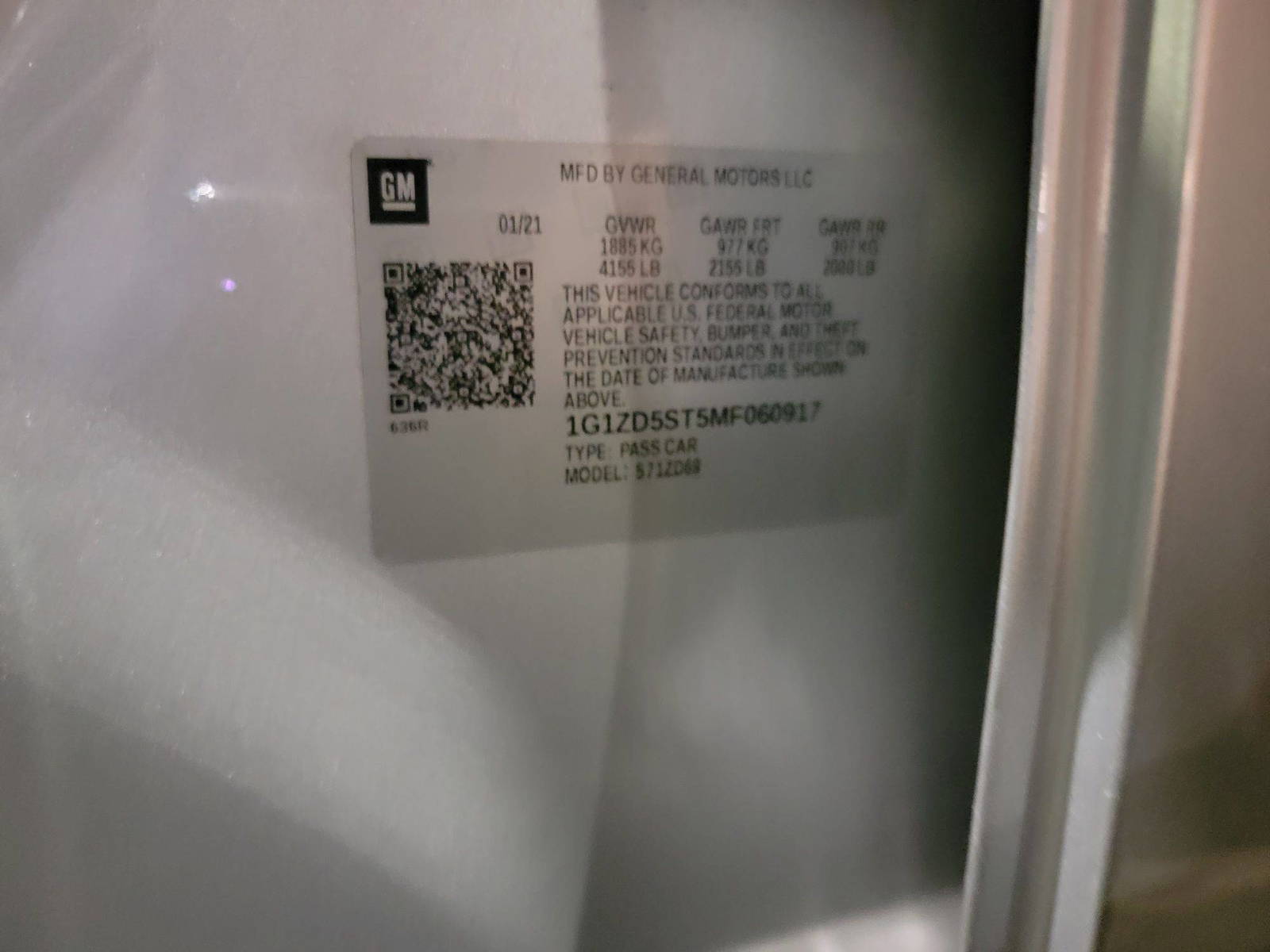 CHEVROLET MALIBU 2021 - Marhaba Auction Used Cars - Image 9