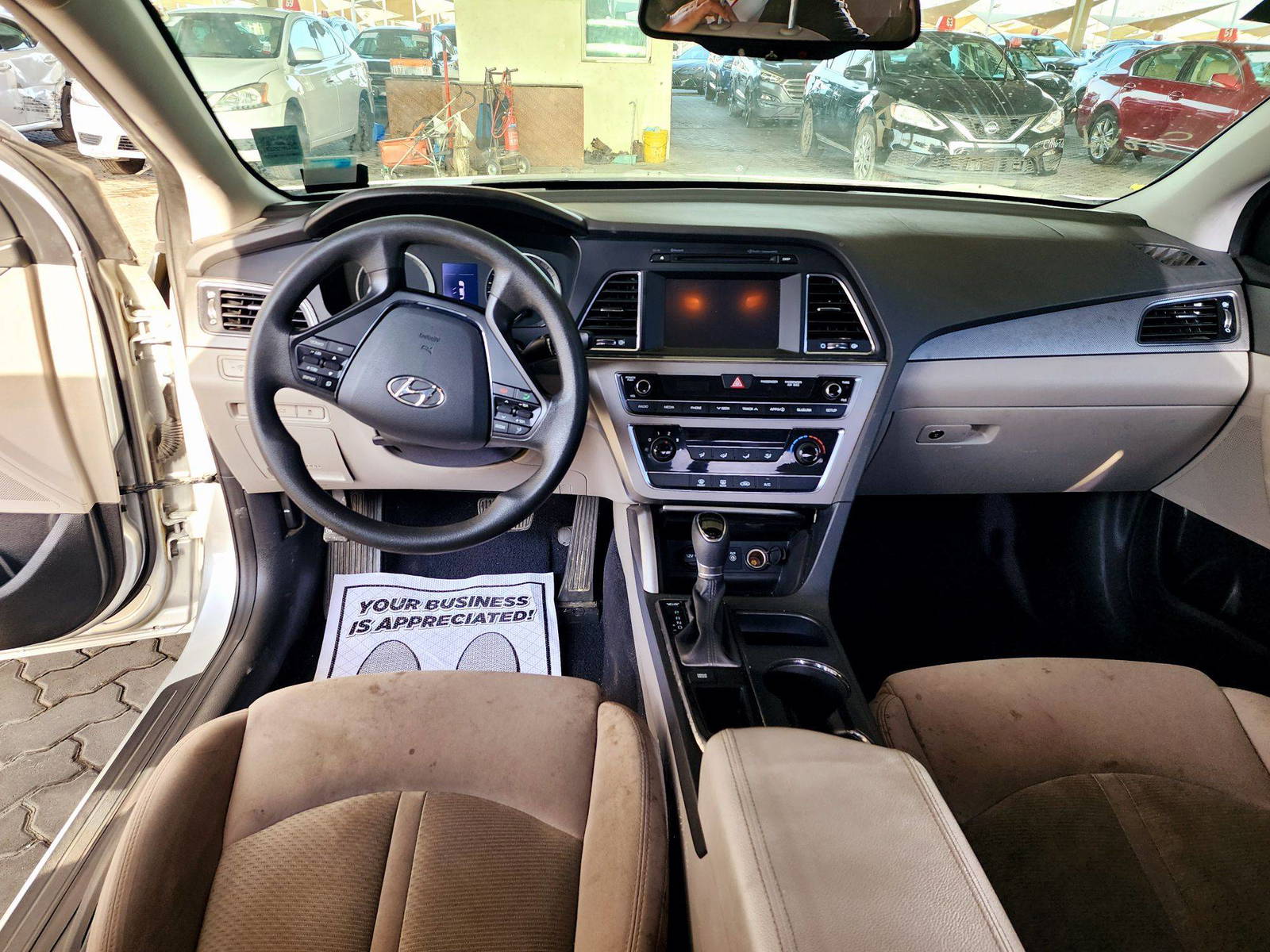 2017 HYUNDAI SONATA — 114860 Miles — Lot 235198 — Souq - Marhaba Auctions Used Cars - Image 7