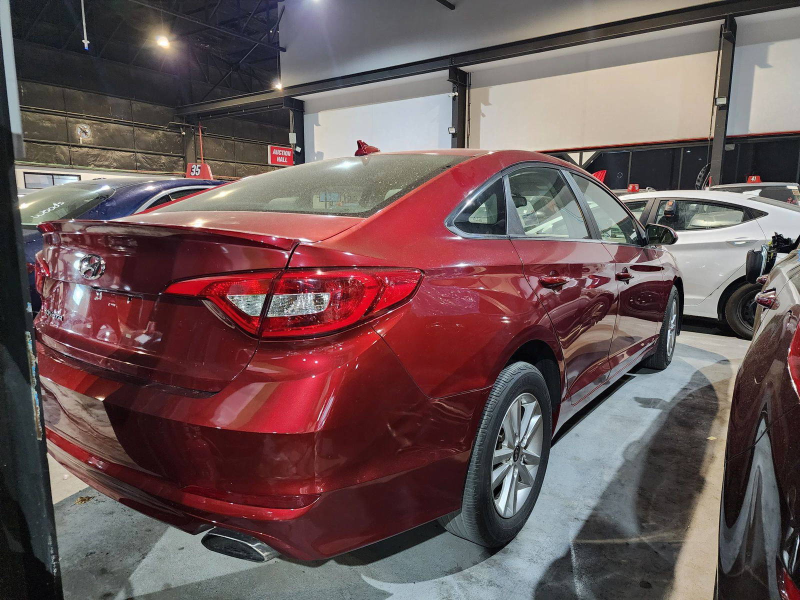 2016 HYUNDAI SONATA — 136567 Miles — Lot 314605 — Al Quoz - Marhaba Auctions Used Cars - Image 5