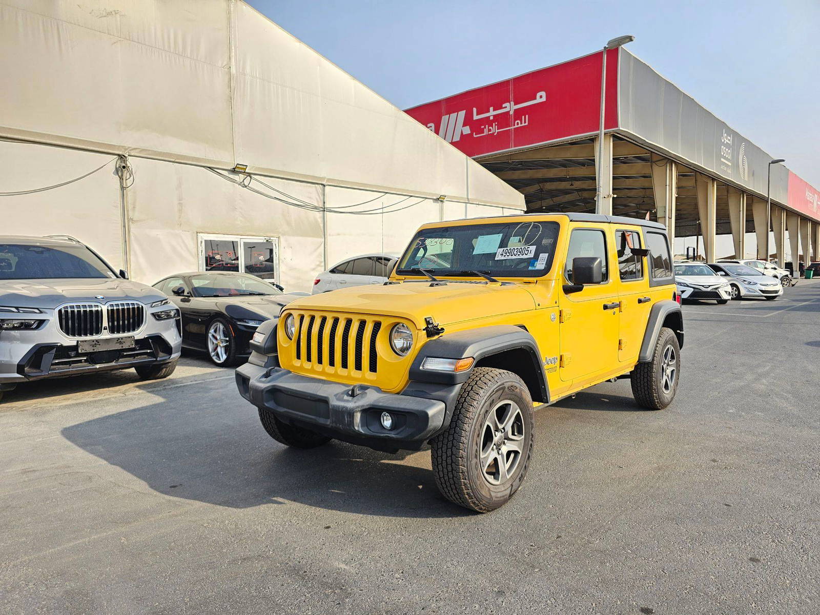 2019 JEEP WRANGLER — 67613 Miles — Lot 4KW538300 — Souq - Marhaba Auctions Used Cars - Image 5