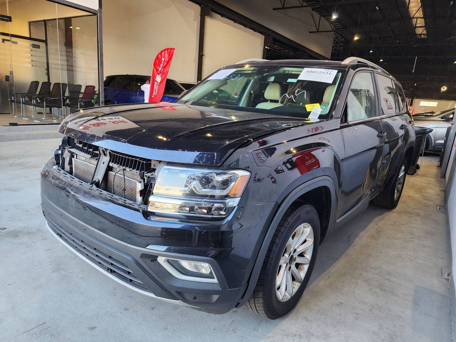 2019 VOLKSWAGEN ATLAS — 85197 Miles — Lot 8426 — Al Quoz - Marhaba Auctions Used Cars - Image 6