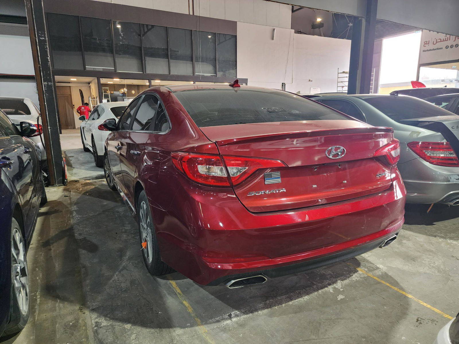 2016 HYUNDAI SONATA — 100032 Miles — Lot 88370285 — Al Quoz - Marhaba Auctions Used Cars - Image 7