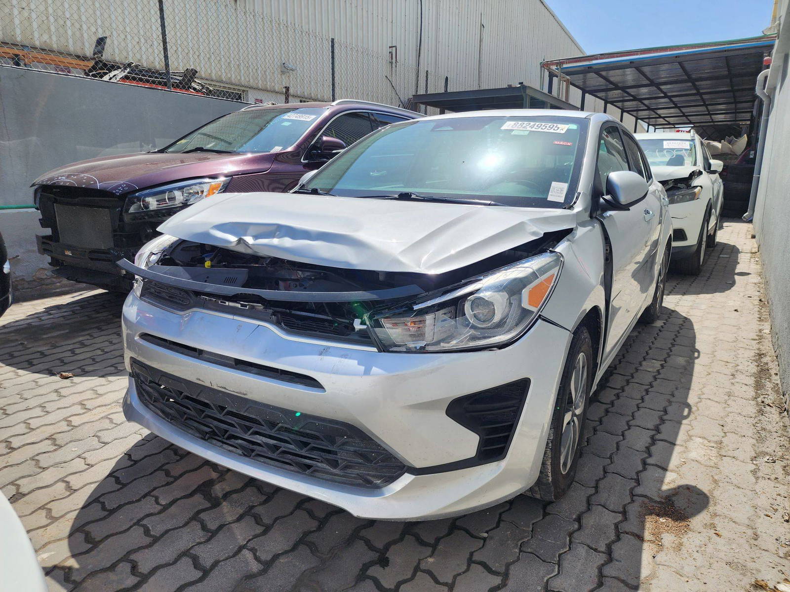 2022 KIA RIO — 36740 Miles — Lot 488549 — Main - Marhaba Auctions Used Cars - Image 5