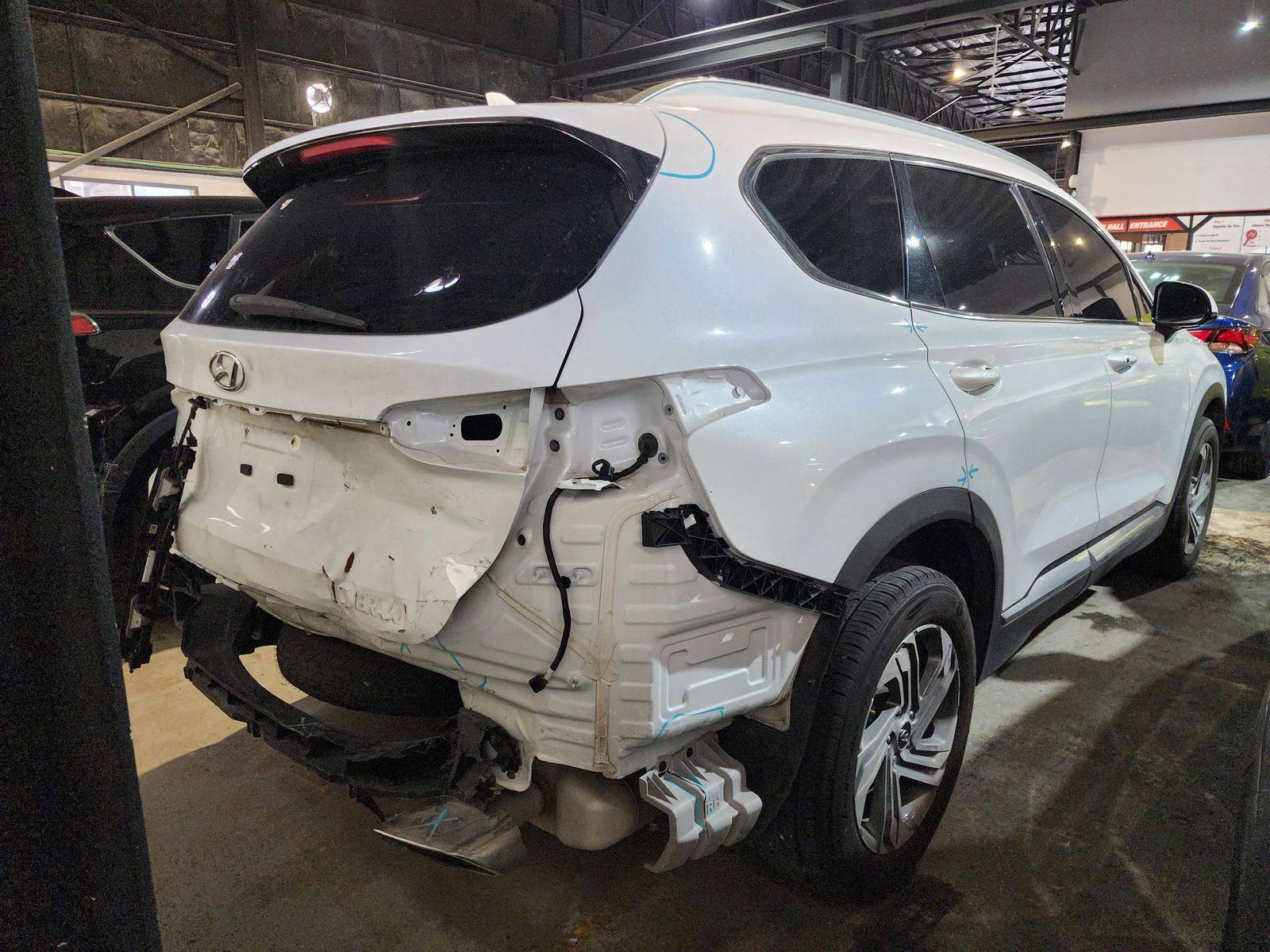 2021 HYUNDAI SANTA FE — 81515 Miles — Lot 3MH331386 — Al Quoz - Marhaba Auctions Used Cars - Image 6