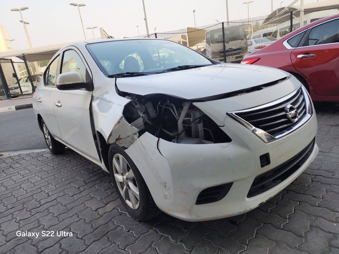 2014 NISSAN VERSA — 136129 Miles — Lot 5210 — Souq - Marhaba Auctions Used Cars - Image 4