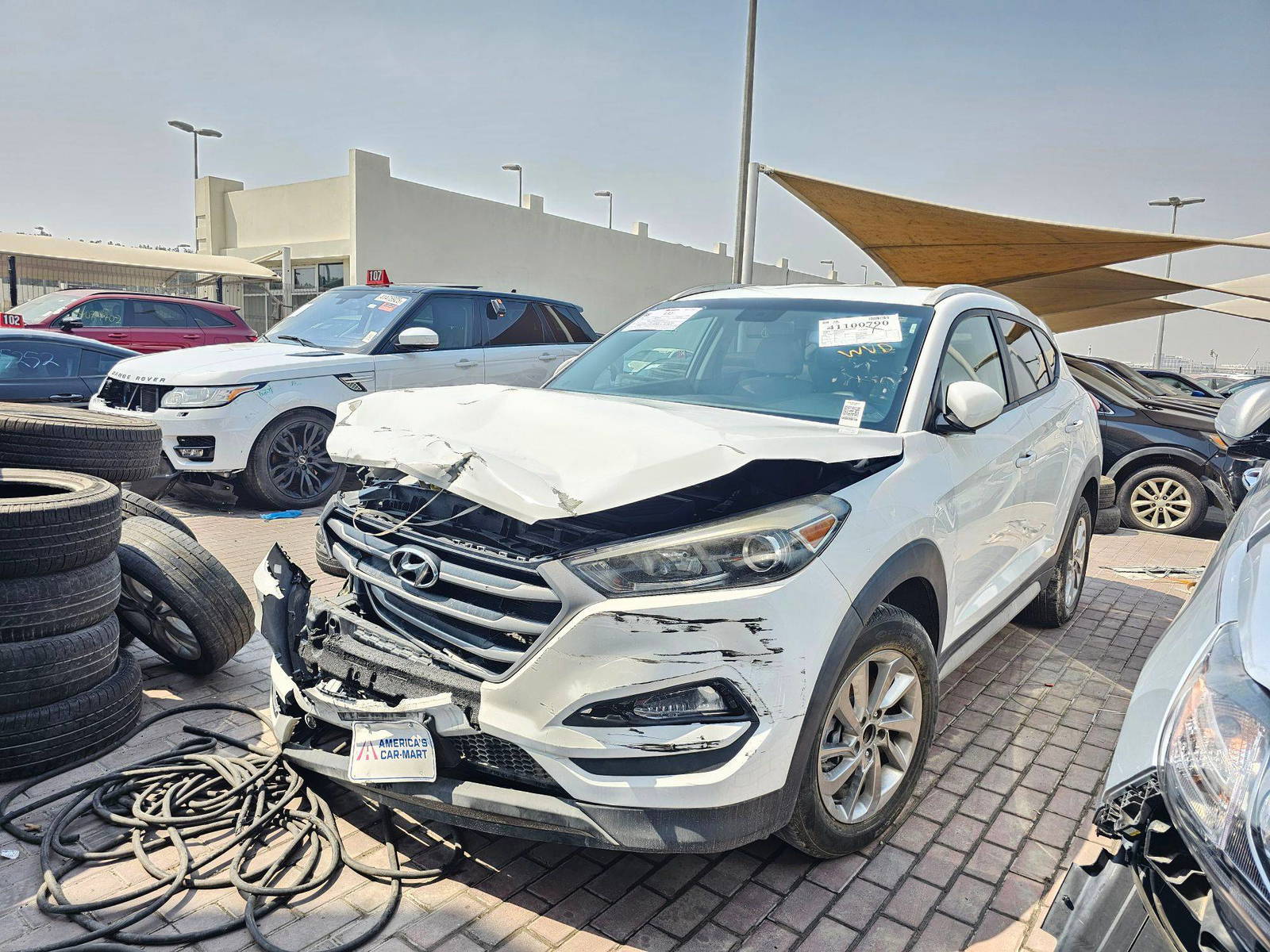 2018 HYUNDAI TUCSON — 107319 Miles — Lot A48JU653311 — Souq - Marhaba Auctions Used Cars - Image 5