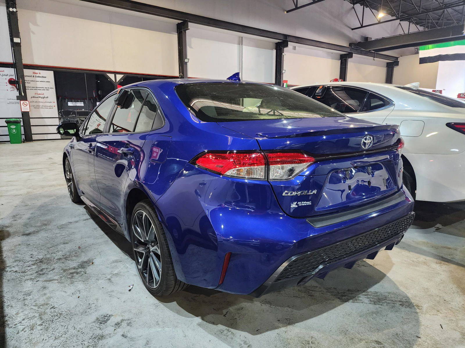 2020 TOYOTA COROLLA — 86256 Miles — Lot 024500 — Al Quoz - Marhaba Auctions Used Cars - Image 5