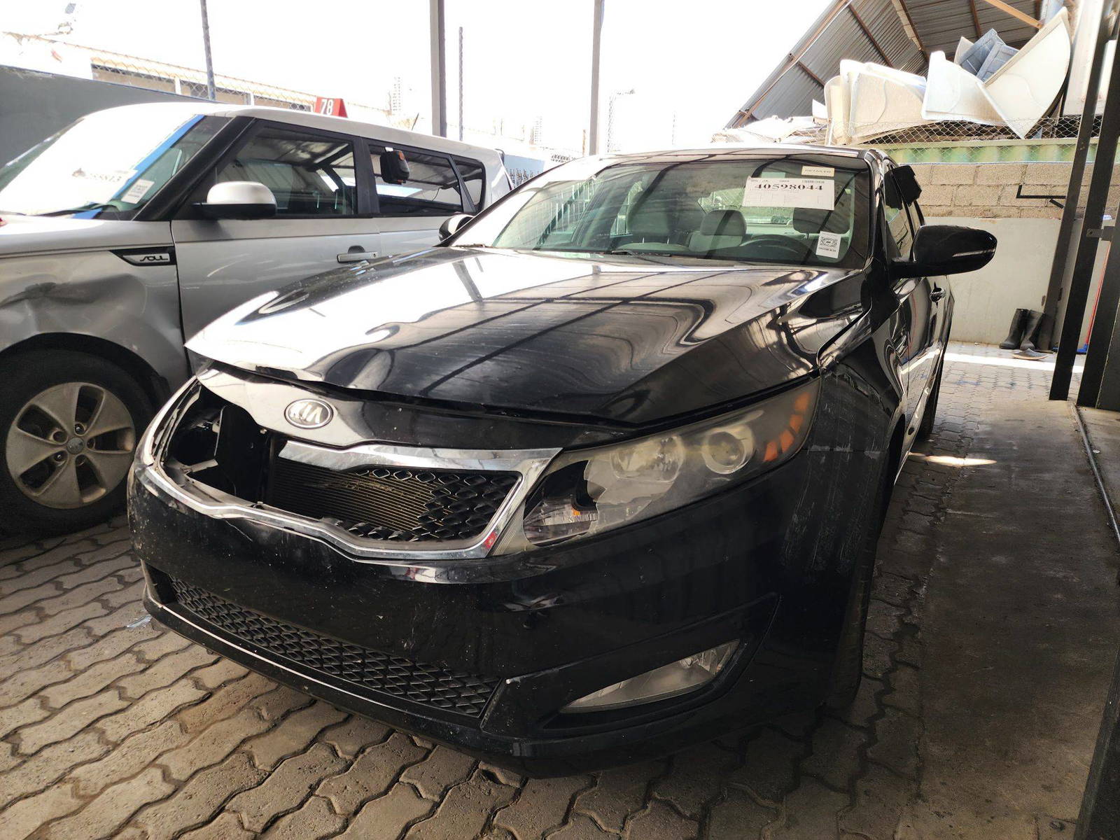 2013 KIA OPTIMA — 239360 Miles — Lot 40598044 — Al Quoz - Marhaba Auctions Used Cars - Image 3