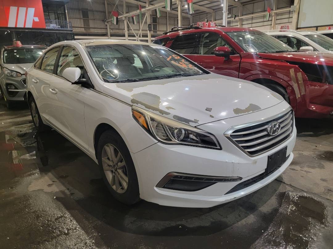 2015 HYUNDAI SONATA — 125014 Miles — Lot 124495 — Main - Marhaba Auctions Used Cars - Image 3