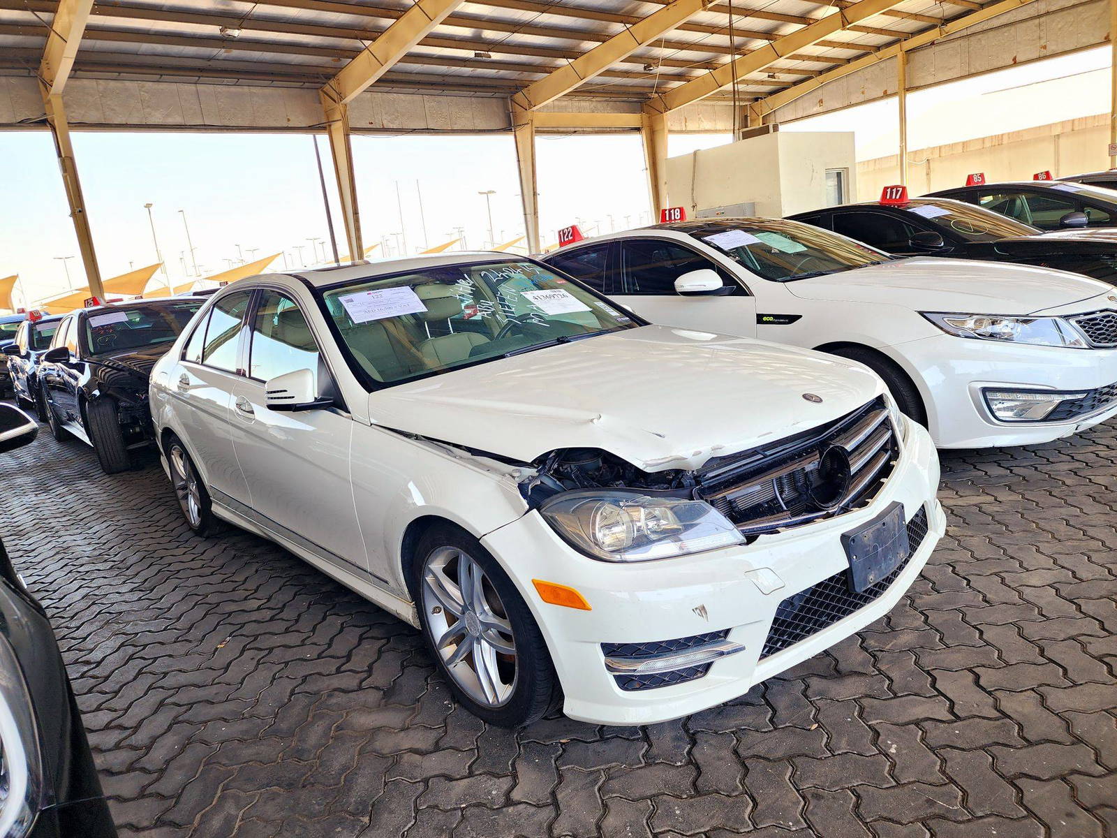 2012 MERCEDES BENZ C300 — 82277 Miles — Lot XCR240415 — Main - Marhaba Auctions Used Cars - Image 4