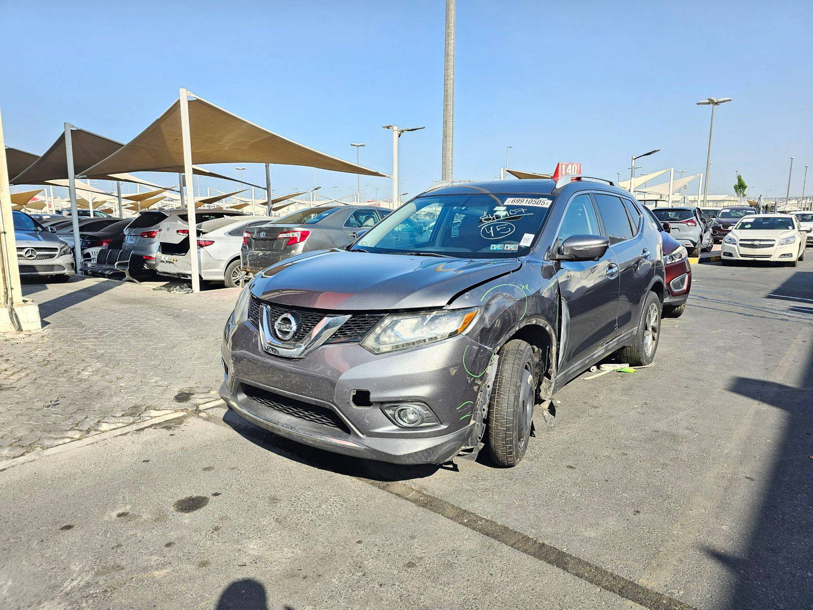 2014 NISSAN ROGUE — 155565 Miles — Lot MV1EC847107 — Souq - Marhaba Auctions Used Cars - Image 5