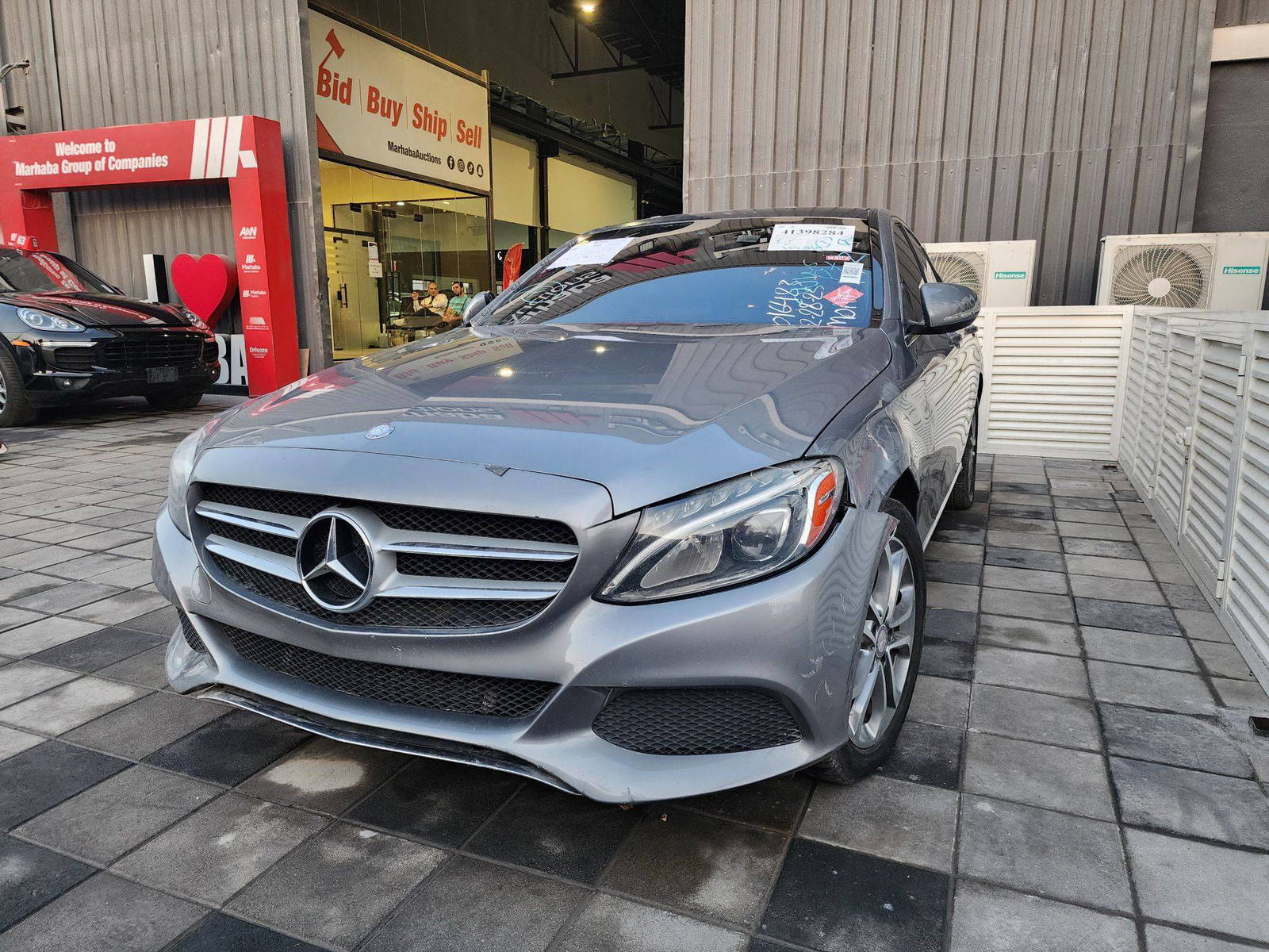 2015 MERCEDES BENZ C300 — 163829 Miles — Lot 016483 — Al Quoz - Marhaba Auctions Used Cars - Image 4