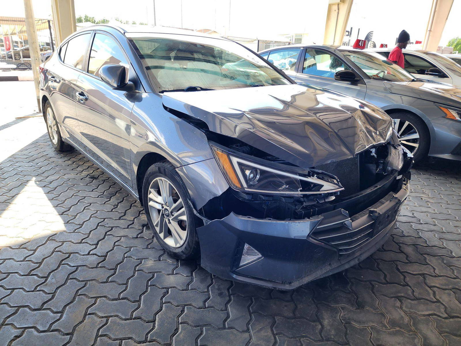 2020 HYUNDAI ELANTRA — 124636 KM — Lot 945593 - Marhaba Auctions Used Cars - Image 10