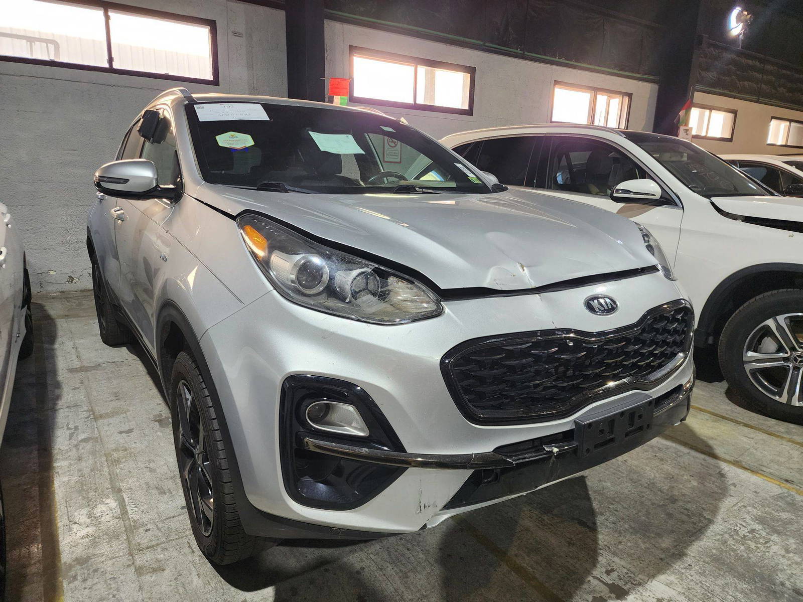 2021 KIA SPORTAGE — 107440 Miles — Lot 7907943 — Al Quoz - Marhaba Auctions Used Cars - Image 3