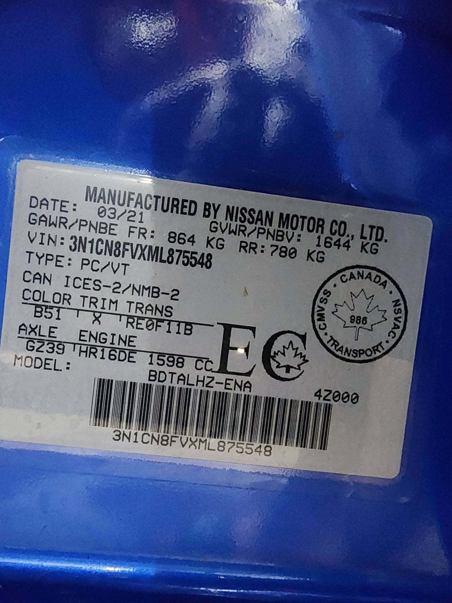 NISSAN VERSA 2021 - Marhaba Auction Used Cars - Image 10