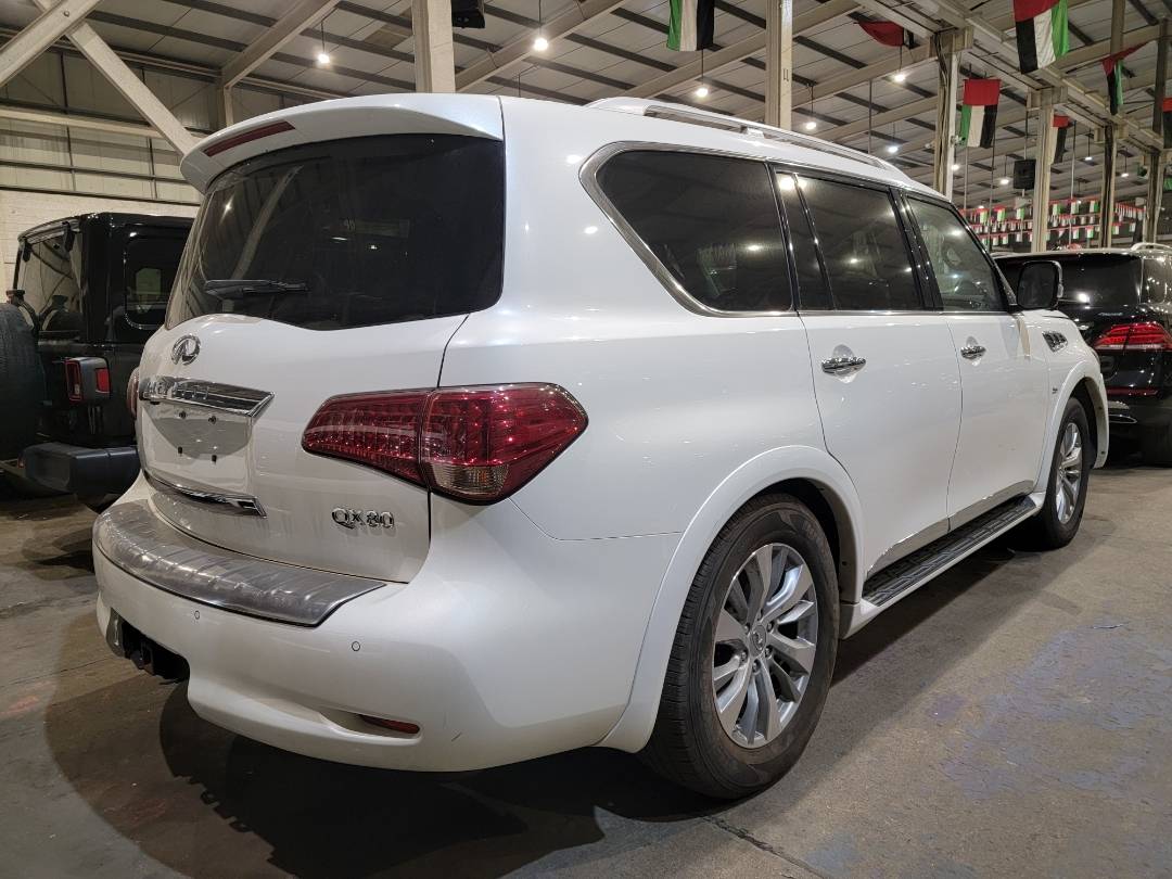 2016 INFINITI QX80 — 156399 KM — Lot 40450559 — Main - Marhaba Auctions Used Cars - Image 4