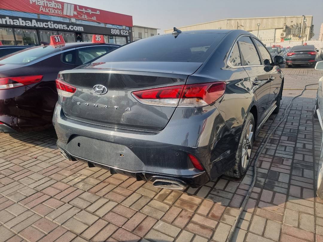 2018 HYUNDAI SONATA — 80370 KM — Lot 429317 — Ind. 12 - Marhaba Auctions Used Cars - Image 5