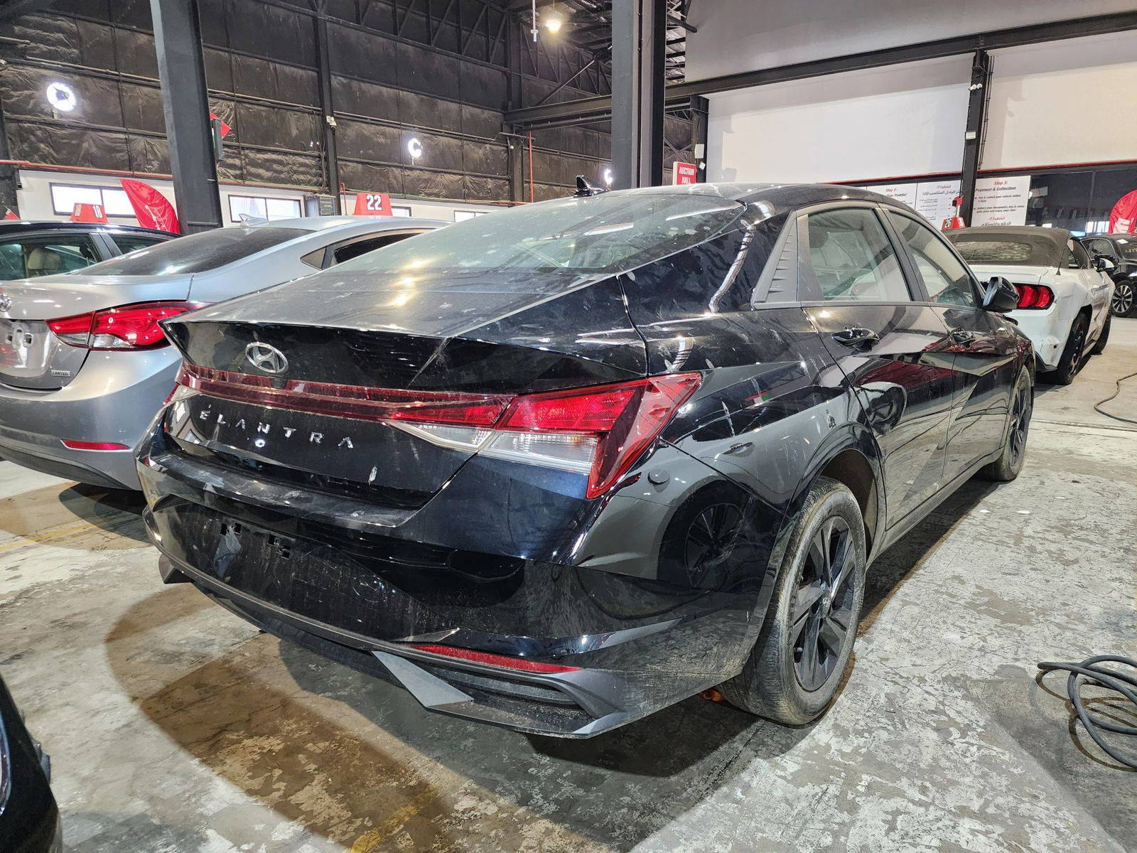 2021 HYUNDAI ELANTRA — 55194 Miles — Lot 65371104 — Ind. 12 - Marhaba Auctions Used Cars - Image 3