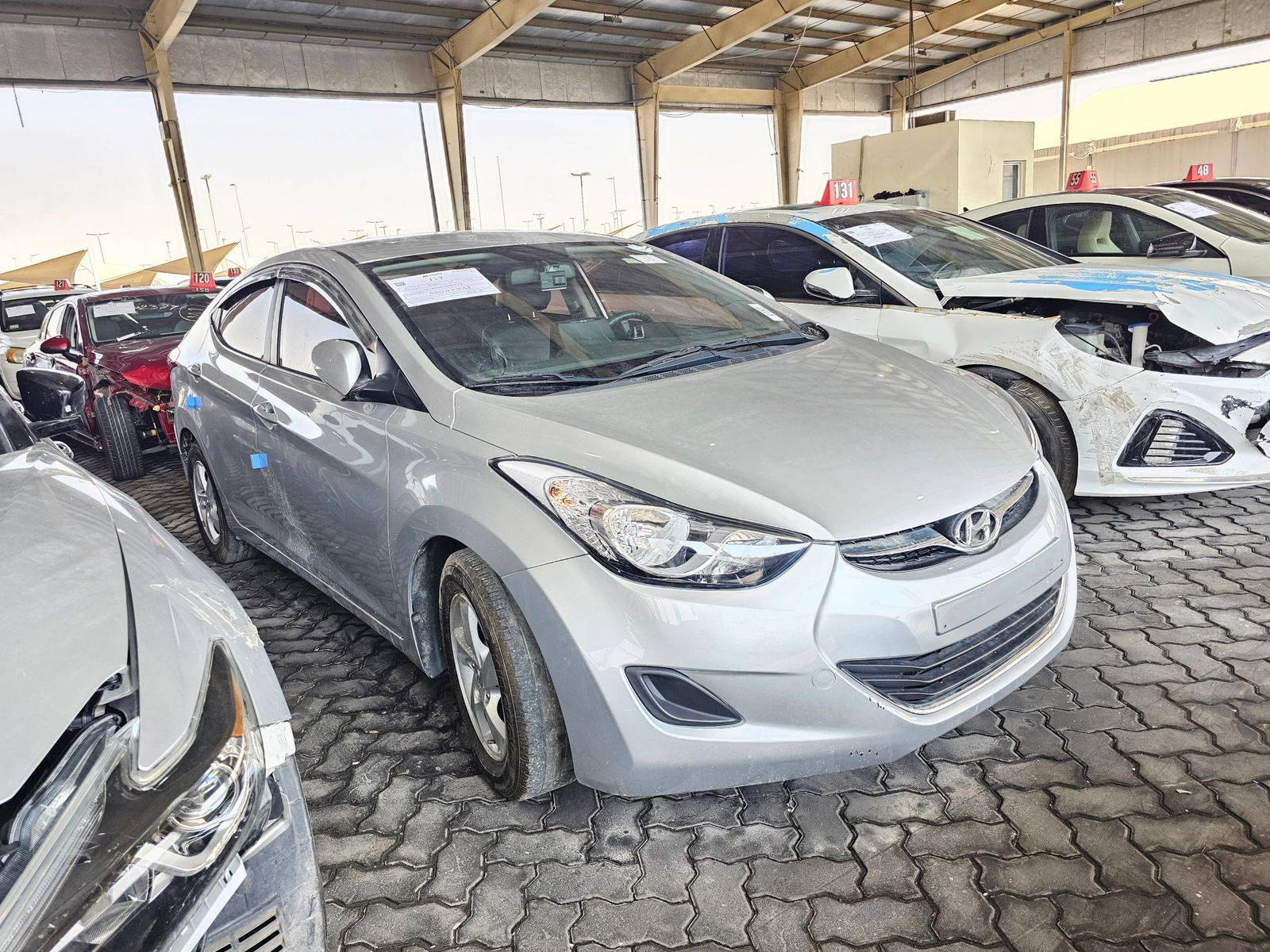 2011 HYUNDAI AVANTE — 142634 KM — Lot 075321 — Souq - Marhaba Auctions Used Cars - Image 3