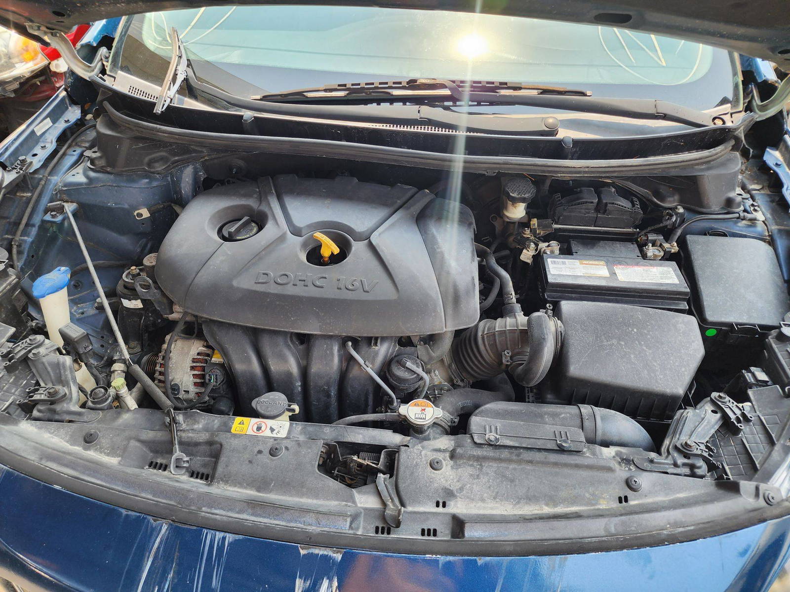 2013 HYUNDAI ELANTRA — 125900 Miles — Lot 33506 — Souq - Marhaba Auctions Used Cars - Image 5