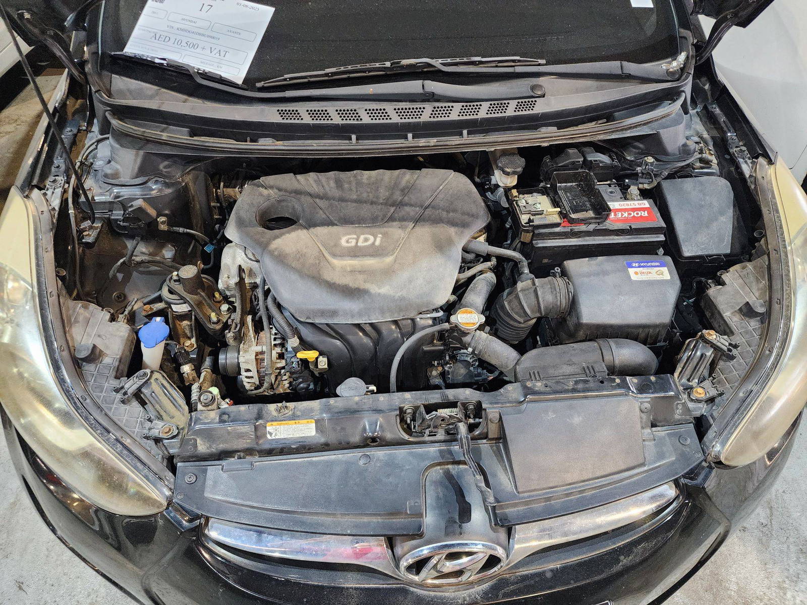 HYUNDAI AVANTE 2011 - Marhaba Auction Used Cars - Image 12