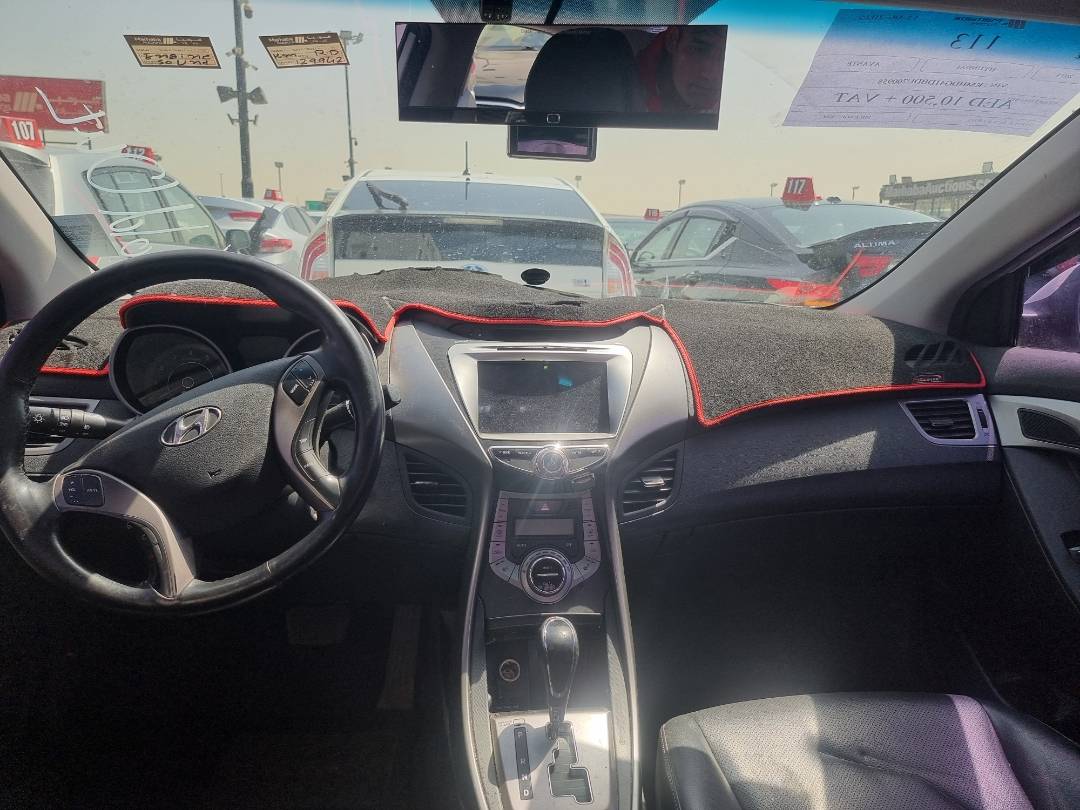 2013 HYUNDAI AVANTE — 129942 KM — Lot 700988 — Ind. 12 - Marhaba Auctions Used Cars - Image 8