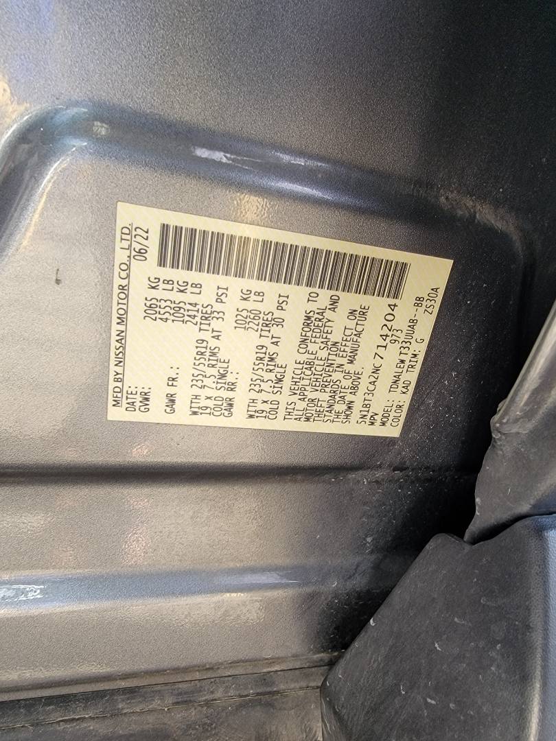 2022 NISSAN ROGUE — 26505 Miles — Lot C714204 — Main - Marhaba Auctions Used Cars - Image 9